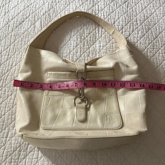 VNT DOONEY & BOURKE Albino Crocodile Style Shoulder Bag S#1112063 Boho Timeless - Picture 7 of 9